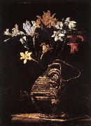 CAGNACCI, Guido Flowers in a Flask d oil painting on canvas